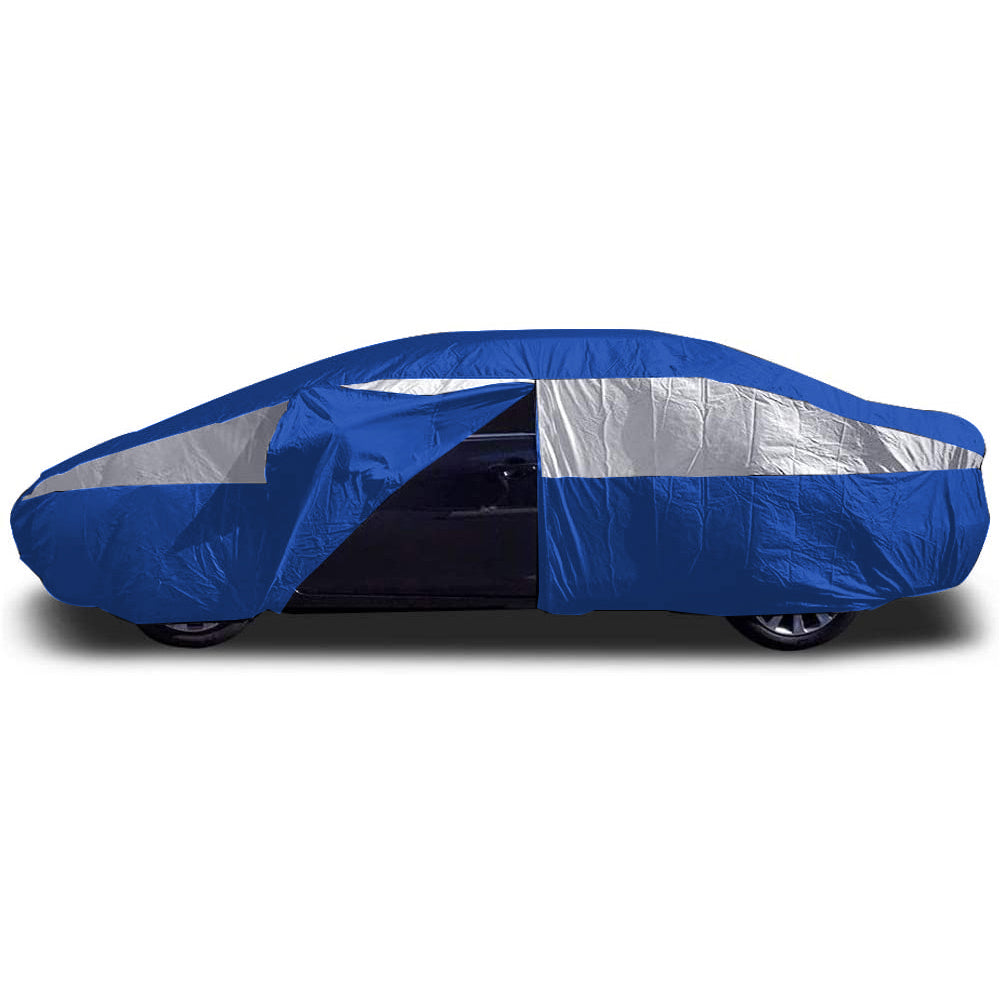 Titan Lightweight Poly 210T Car Cover for Sedans 186-202. Waterproof, UV  Protection, Scratch Resistant, Driver-Side Zippered Opening. Fits Camry